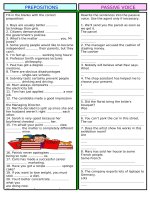 54105 review 2 prepositions  passive voice 