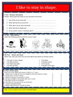 26150 listening exercise i like to stay in shape with answers 