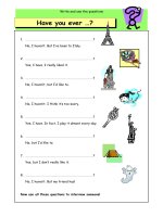 4977 write the questions have you ever 