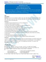 Bài tập mệnh đề quan hệ có đáp án 