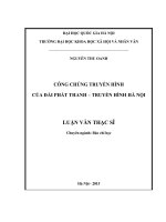 Công chúng truyền hình của đài phát thanh   truyền hình hà nội 