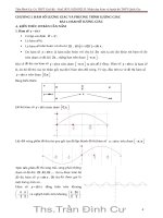 Hàm số lượng giác và phương trình lượng giác