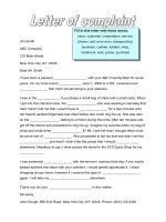 379 letter of complaint 