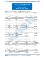 luyện tập mệnh đề quan hệ và cách kết hợp câu có cùng chủ ngữ 