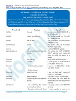 Cum động từ trong tiếng anh phần 2 