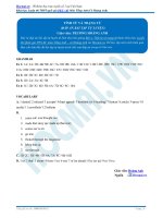 Bài tập tính từ và trạng từ có đáp án 