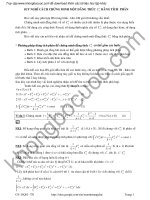 Chứng minh công thức tổ hợp bằng tích phân