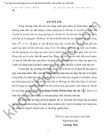 Ứng dụng số phức tính tổng 