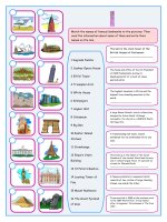 40183 journey around the world  matching exercises 