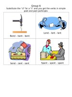 2295 irregular verbs  groups 6 7 and 8 