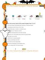 32471 its the great pumpkin charlie brown movie worksheet 