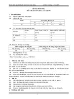 ĐỒ ÁN TỔ CHỨC XÂY DỰNG