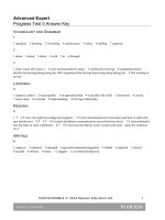 Adv expert progress test5 key 