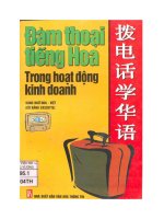 Giáo trình đàm thoại tiếng Trung trong kinh doanh