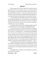 ĐỀ tài THIẾT kế NHÀ máy sản XUẤT THỨC ăn GIA súc với 2 dây CHUYỀN 