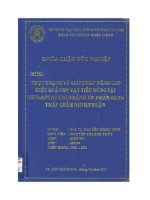 Thực trạng và giải pháp nâng cao hiệu quả cho vay tiêu dùng Ngân hàng nông nghiệp và phát triển nông thôn Việt Nam