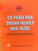 Cổ phần hóa doanh nghiệp (các văn bản hiện hành)