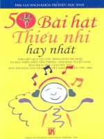 50 bài hát THIẾU NHI HAY NHẤT 