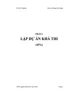 ĐỒ án THIẾT kế THI CÔNG TUYẾN ĐƯỜNG a18 b18 là TUYẾN ĐƯỜNG THUỘC HUYỆN HƯƠNG THUỶ, HUẾ 
