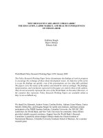 WHY SHOULD WE CARE ABOUT CHILD LABOR? THE EDUCATION, LABOR MARKET, AND HEALTH CONSEQUENCES OF CHILD LABOR