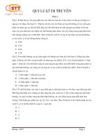 Quy luật di truyền 5 