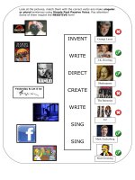 49323 look at the pictures and make sentences using passive voice 