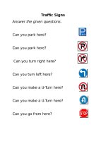 49244 traffic signs questions 