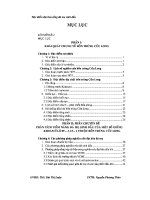 ĐỀ tài đặc điểm địa hóa TẦNG đá mẹ SINH dầu 