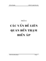 ĐỒ án THIẾT kế TRẠM BIẾN áp 