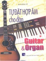 TỰ đặt hợp âm CHO đàn GHITA và ORGAN (tập i) 