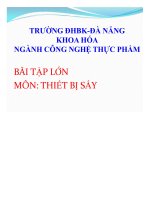 ĐỀ tài QUY TRÌNH sản XUẤT sản PHẨM bột NHÀO 
