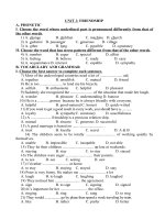 Bài tập tiếng anh lớp 11