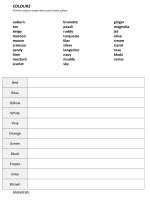 26091 colours in english 