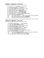 13272 adjectives  ed or ing  