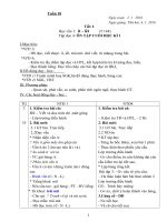 G.A LỚP GHÉP 1+4 Tuần 18