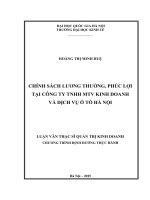Xây dựng nông thôn mới tại huyện mỹ hào tỉnh hưng yên 