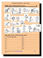 Speak what is bobby baloney doing 