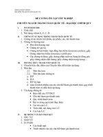 Đề cương ôn tập tốt nghiệp chuyên ngành thanh toán quốc tế