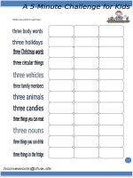 2106 a 5minutechallenge for kids 2 