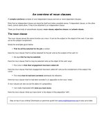 An overview of noun clauses 