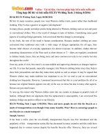 Tổng hợp Đề thi và bài mẫu IELTS Writing Task 2 tháng 8/2016