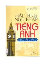 Giải thích ngữ pháp tiếng anh