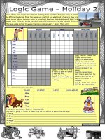 8709 logic game 17th  holiday 2  with key  for intermediate level  reuploaded msword2003 