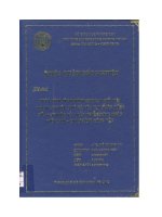 Phân tích tình hình cho vay đối với doanh nghiệp vừa và nhỏ tại ngân hàng nông nghiệp và phát triển nông thôn Việt Nam