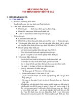 Đề cương ôn tập thi thẩm định viên về giá