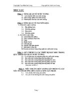 QUI TRÌNH sản XUẤT nước TƯƠNG 