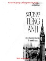 Ngữ pháp tiếng anh  TOEIC BOOK STORE