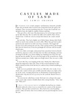 Castles made of sand 