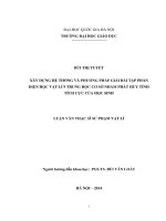 Xây dựng hệ thống và phương pháp giải bài tập phần điện học vật lí 9 trung học cơ sở nhằm phát huy tính tích cực của học sinh 