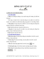 ĐỦ DẠNG SÓNG CƠ HỌC CÓ GIẢI CHI TIẾT